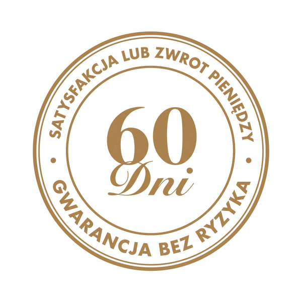 60-dniowa gwarancja zwrotu pieniędzy